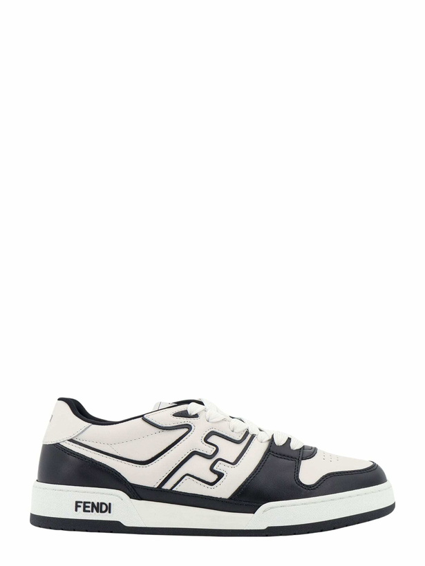 Photo: Fendi Two-tone Leather Match Sneakers