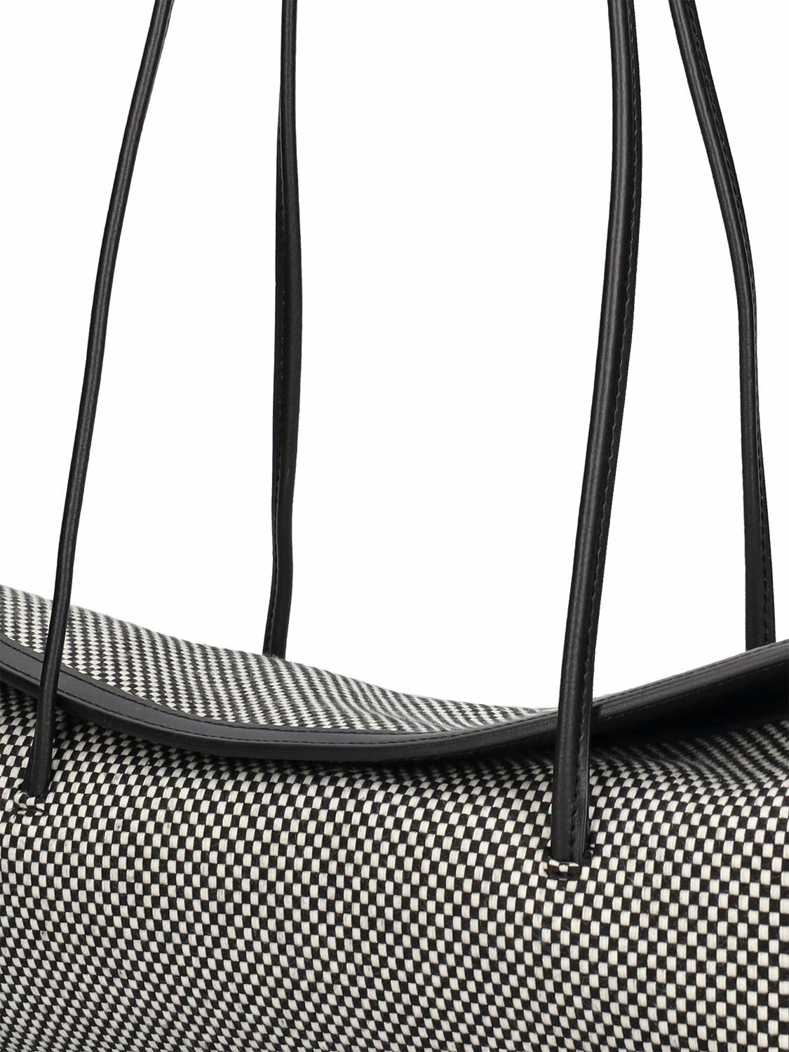 LITTLE LIFFNER Cannoli Cotton & Leather Bag