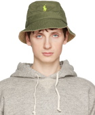 Polo Ralph Lauren Green Embroidered Bucket Hat