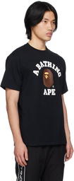 BAPE Black College T-Shirt