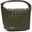 Bottega Veneta Khaki Micro Wallace Bag