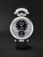 Bovet - 19Thirty Limited Edition Hand-Wound 42mm Stainless Steel Watch, Ref. No. NTS0115