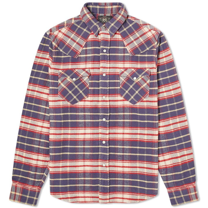 Photo: RRL Heavy Plaid Shirt