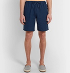 Onia - Linen Drawstring Shorts - Blue