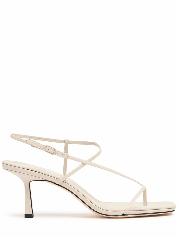 Photo: STUDIO AMELIA 70mm Cross Front Leather Sandals