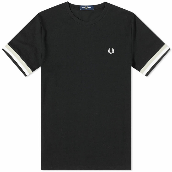 Photo: Fred Perry Authentic Men's Pique T-Shirt in Black