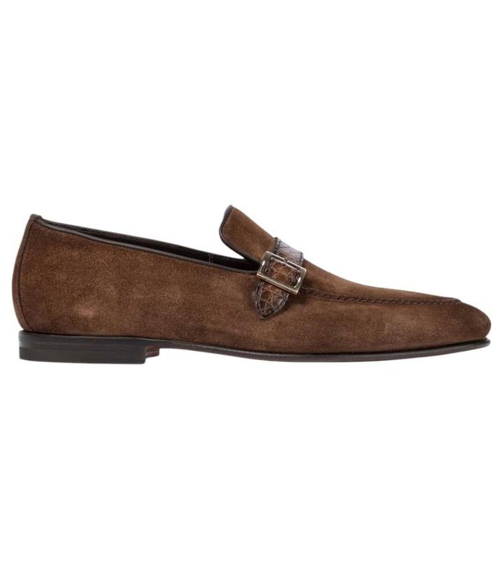 Photo: Santoni Pamesa suede loafers