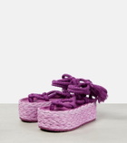 Isabel Marant - Elif platform espadrille sandals