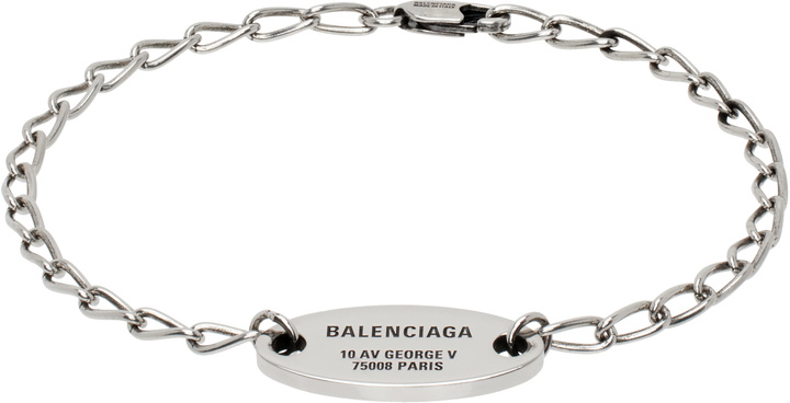 Photo: Balenciaga Silver Everyday Bracelet