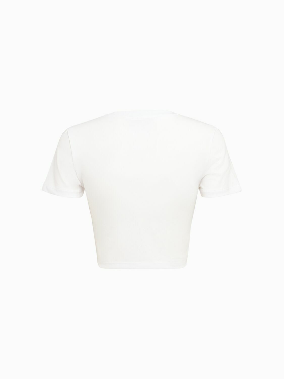 FIORUCCI Angel Logo Cropped Cotton Blend T-shirt