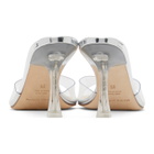 Magda Butrym Transparent and Silver Estonia Heeled Sandals