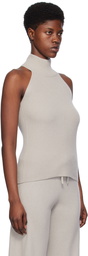 LISA YANG Gray Freya Tank Top