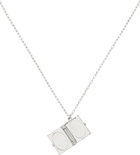 AMBUSH Silver 'Social Studies' Necklace