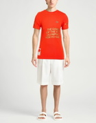 Lacoste Mens T-shirt in Tomato red