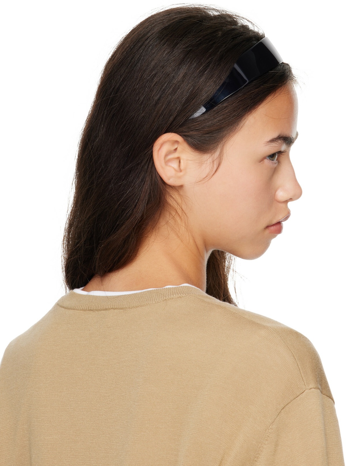 Sophie Buhai Black Thin Bessette Headband