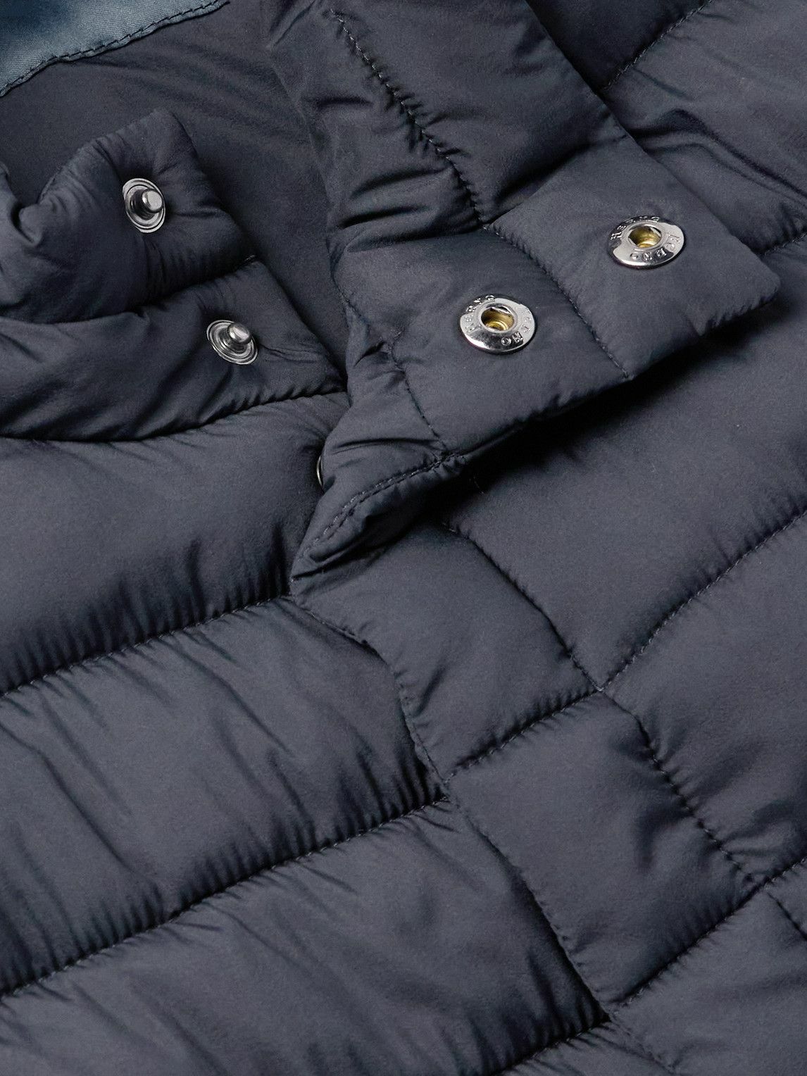 Herno - Lo Smanicato Quilted Nylon Gilet - Blue Herno