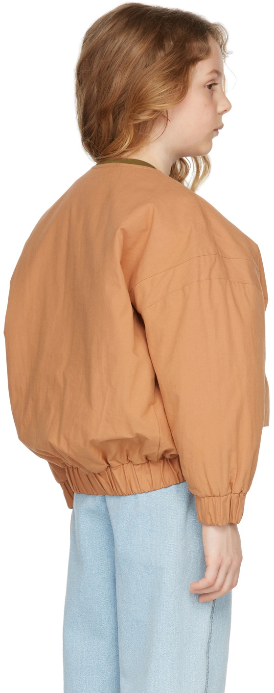 Repose AMS Kids Brown Cotton Jacket Repose AMS