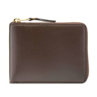 Comme des Garçons SA7100 Classic Wallet in Brown