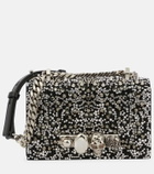 McQueen Jewelled Satchel Mini embellished crossbody bag