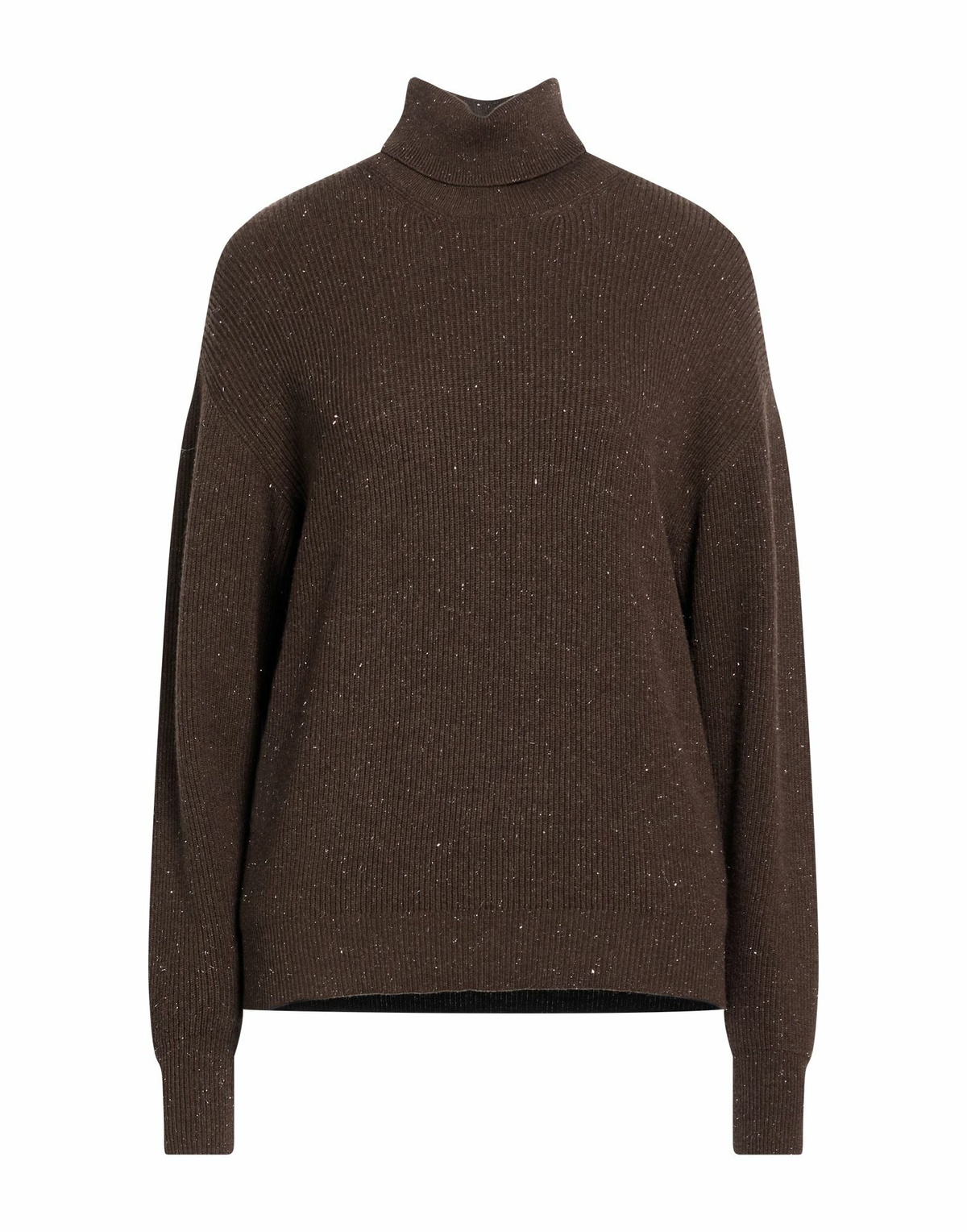 Peserico Womens Turtleneck Chocolate in Brown
