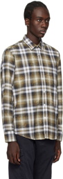 BOSS Green Checked Shirt