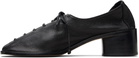HEREU Black Plegada Heels