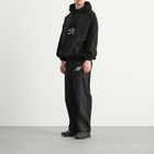 Umbro by Slam Jam Men's OG Logo Mask Hoodie in Washed Black
