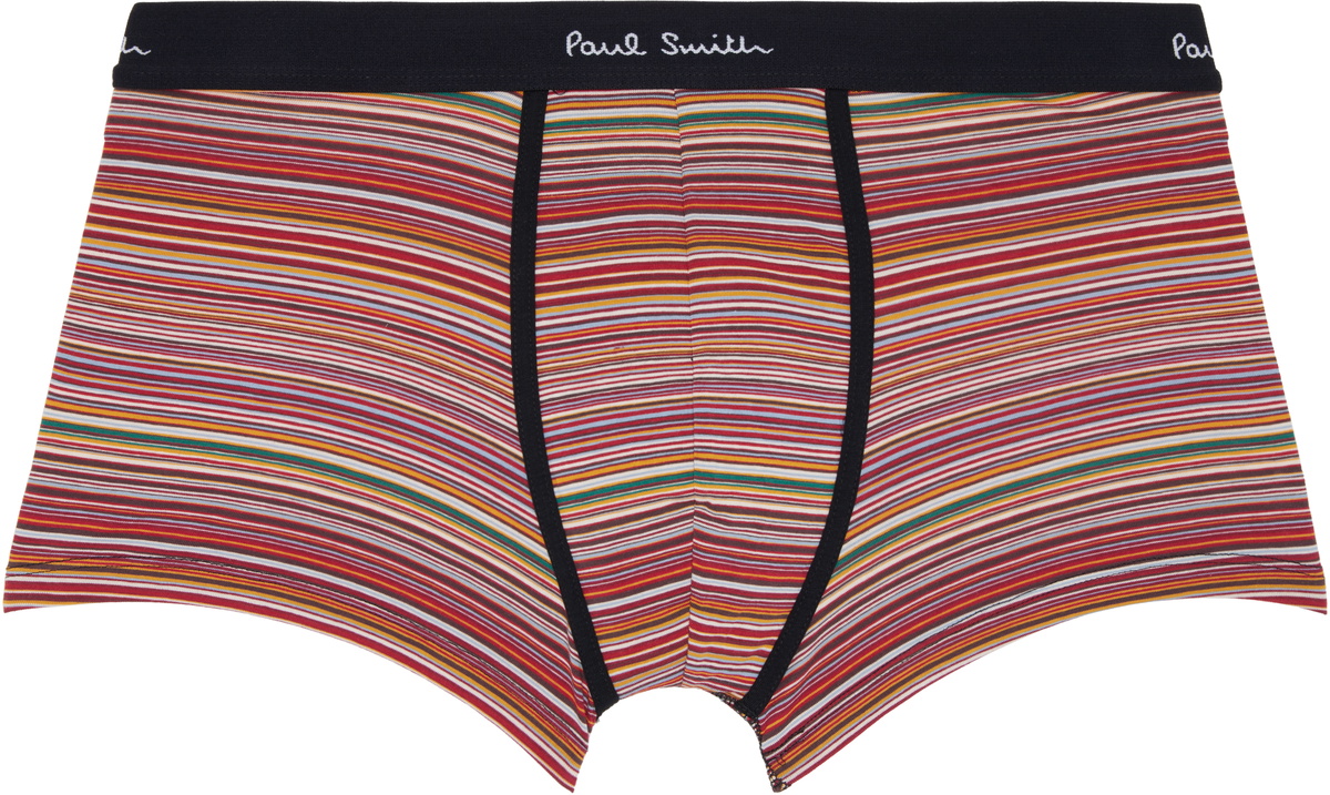 Paul Smith Five-Pack Multicolor Spot & Stripe Mix Boxer Briefs