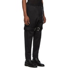 mastermind WORLD Black Bondage Trousers