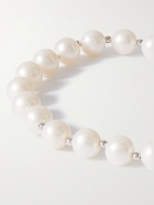 Hatton Labs - Sterling Silver and Pearl Bracelet - White