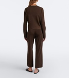 Joseph Zeta knitted cropped straight pants