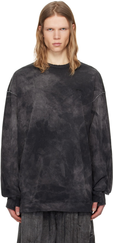 Photo: Juun.J Black New Dyeing Long Sleeve T-shirt