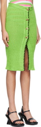 Cormio Green Laura Midi Skirt