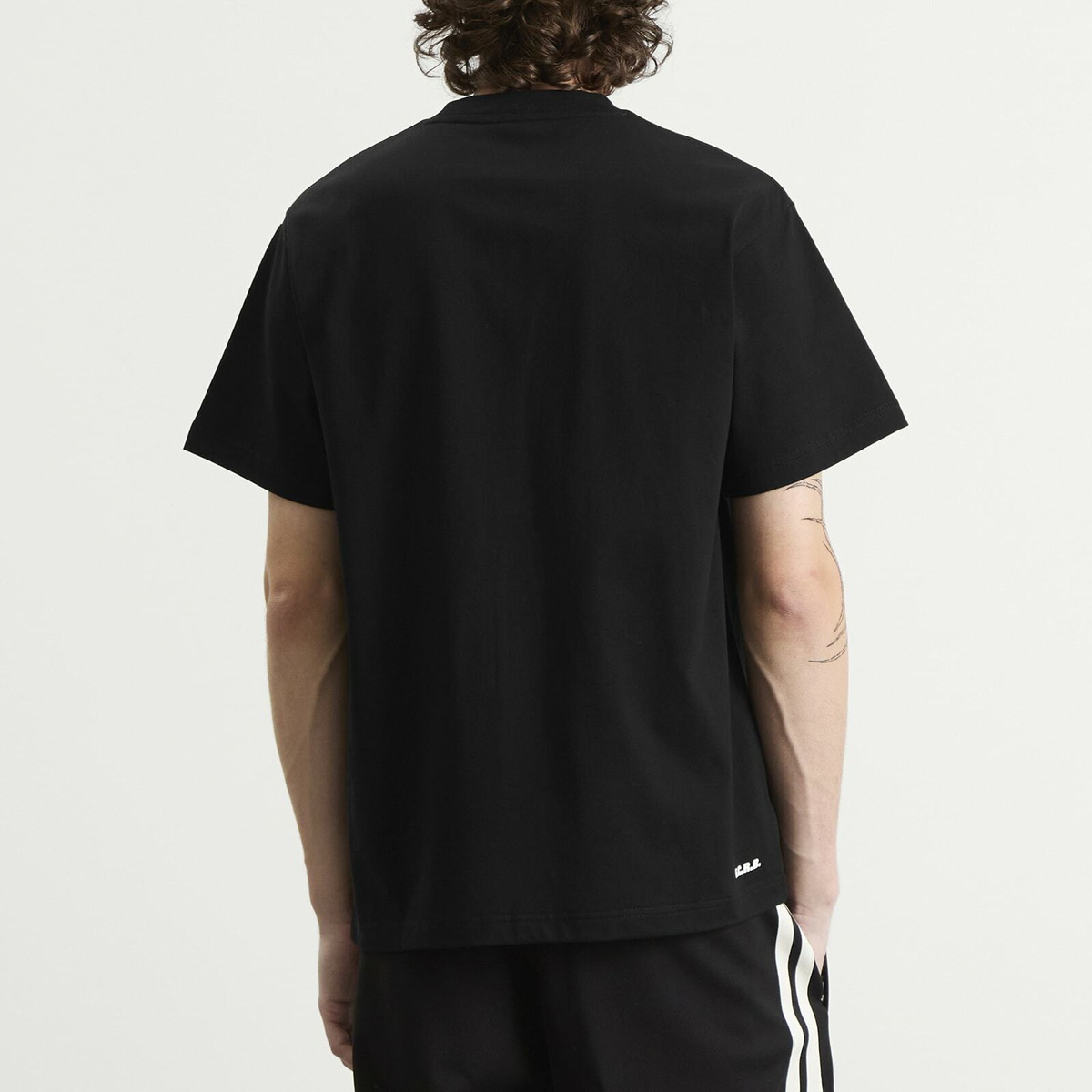 F.C. Real Bristol Men's Script T-Shirt in Black