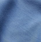 Frescobol Carioca - Johannes Huebl Cotton-Chambray Shirt - Blue