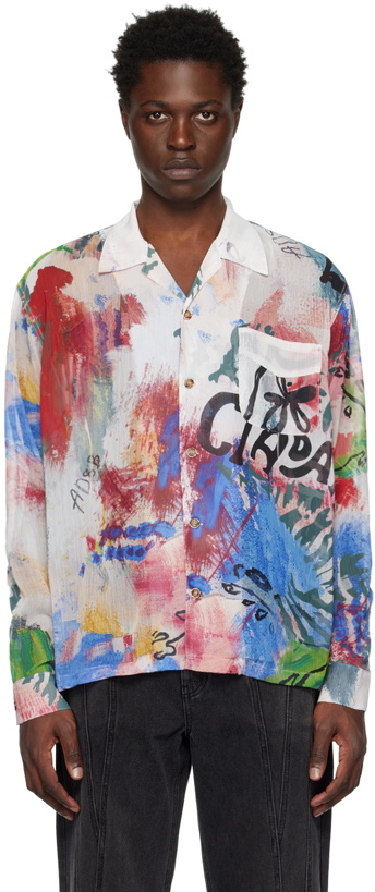 Photo: Andersson Bell White Printed Shirt