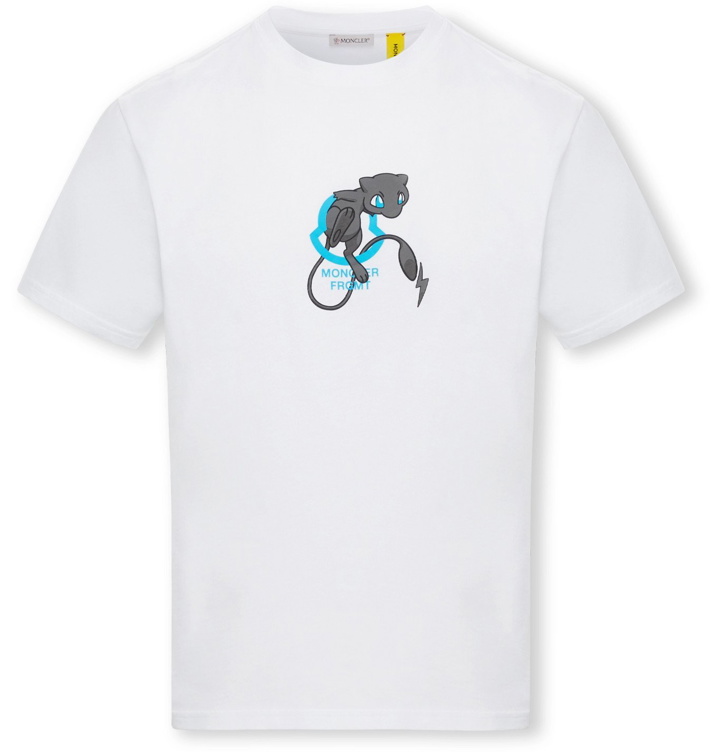 Photo: Moncler Genius - 7 Moncler Fragment POKÉMON Printed Cotton-Jersey T-Shirt - White