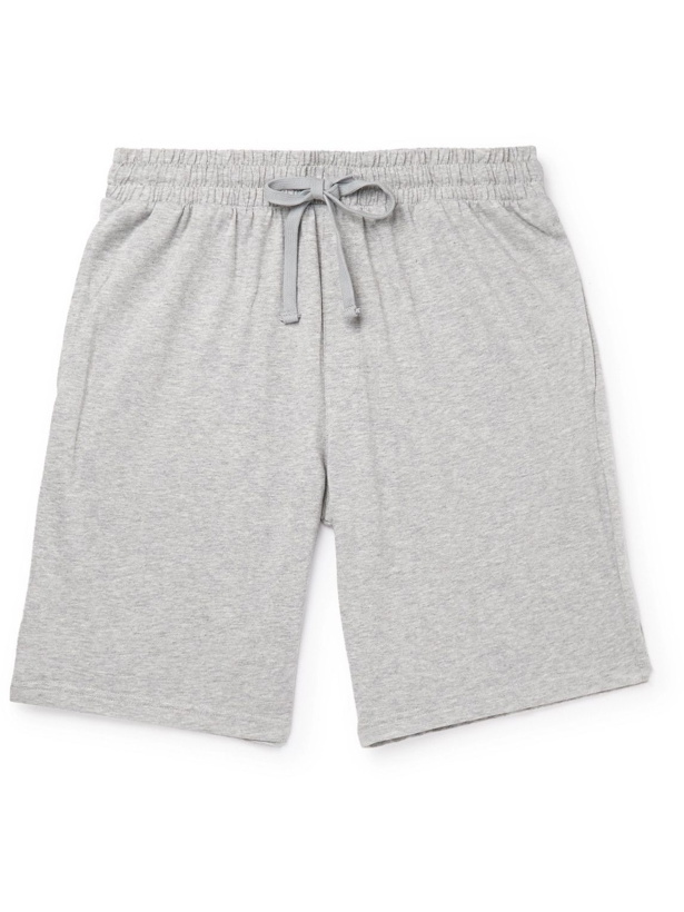 Photo: Calvin Klein Underwear - Cotton and Lyocell-Blend Jersey Pyjama Shorts - Gray
