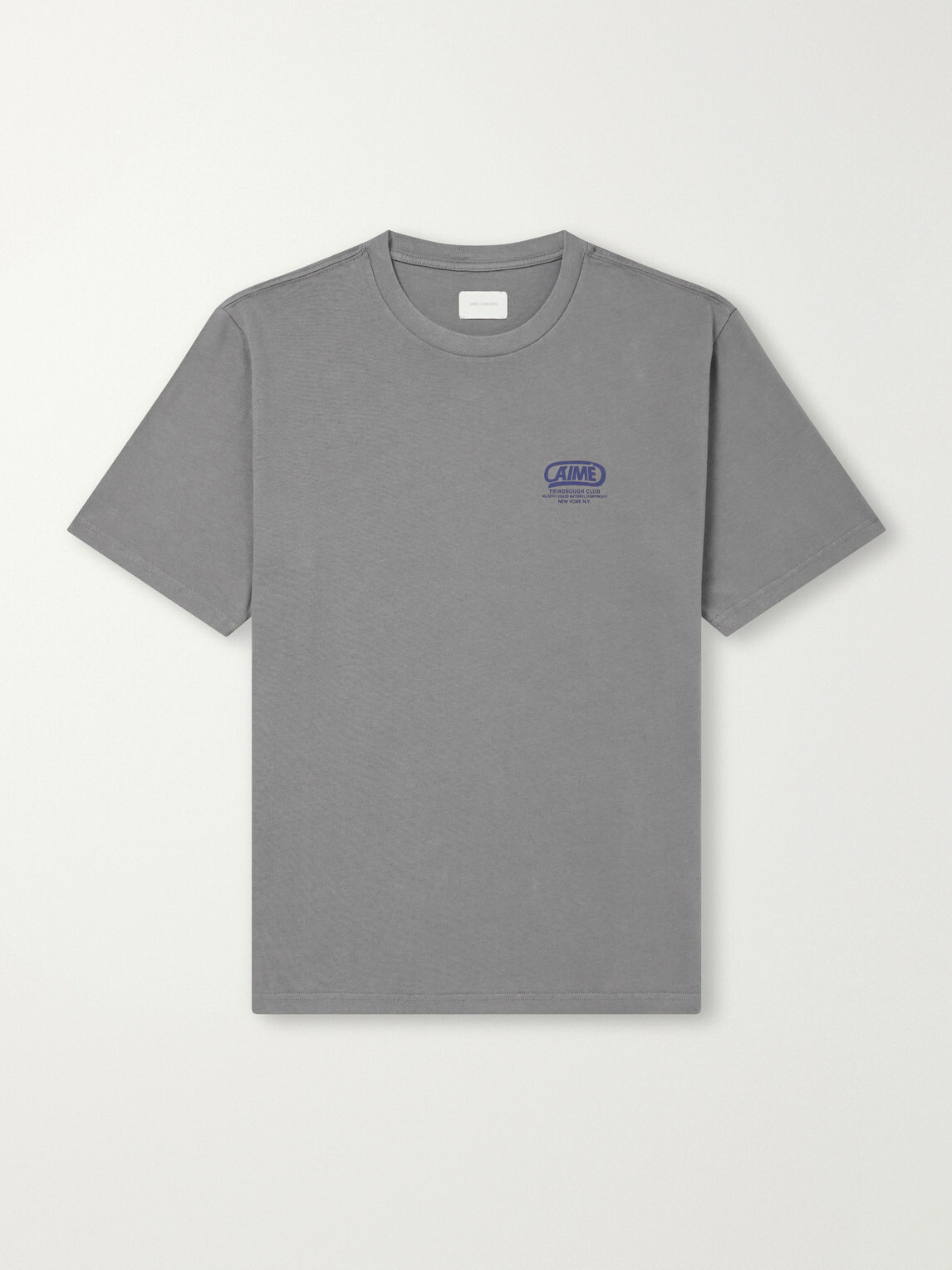 Aimé Leon Dore - Cycle Classic Logo-Print Cotton-Jersey T-Shirt - Gray