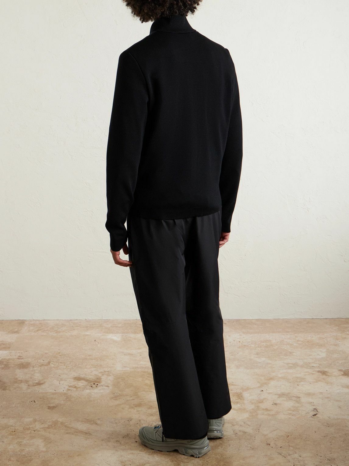 Aztech Mountain - Evan Shell and Wool Down Jacket - Black