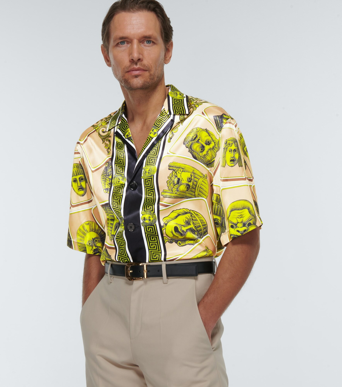 Versace belt outlet shirt