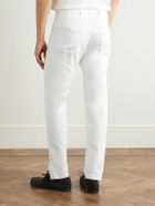 Eleventy - Slim-Fit Straight-Leg Jeans - White