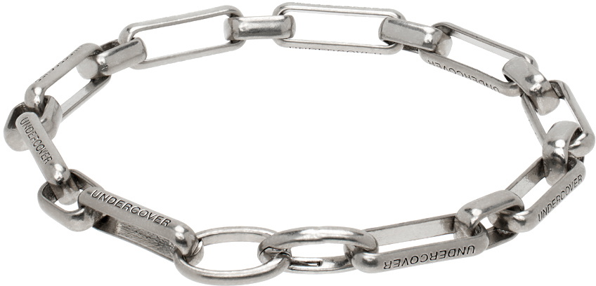 UNDERCOVER Silver Cable Chain Bracelet