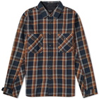 Rag & Bone Men's Plaid Jack Shirt in Blue Plaid