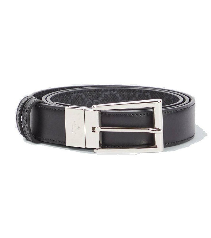 Photo: Gucci Reversible leather belt