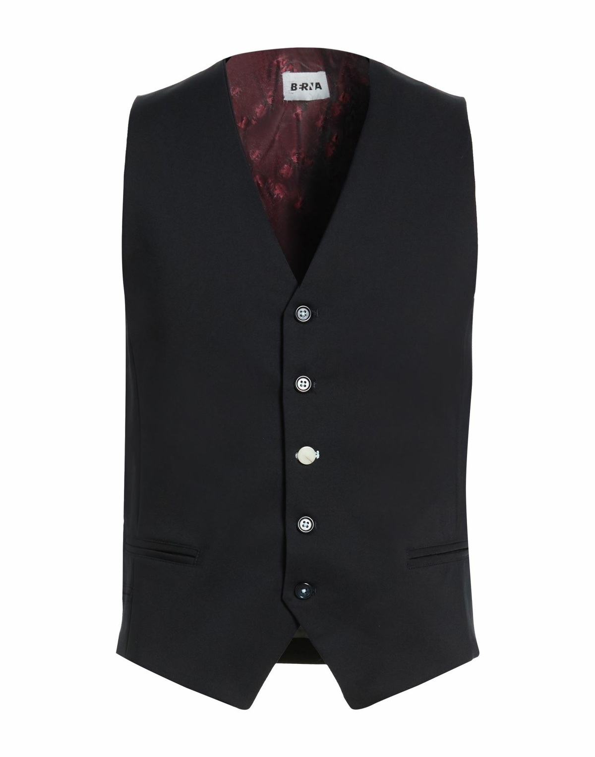 Berna Mens Tailored Vest Midnight in Blue