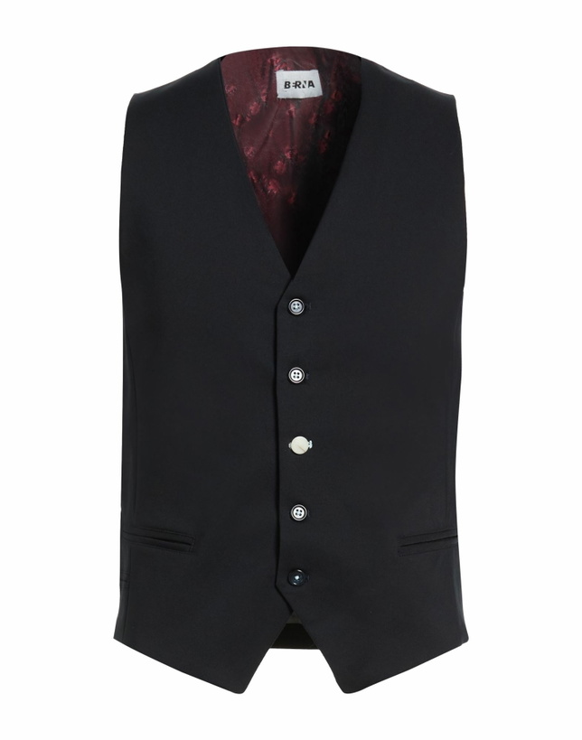 Photo: Berna Mens Tailored Vest Midnight in Blue