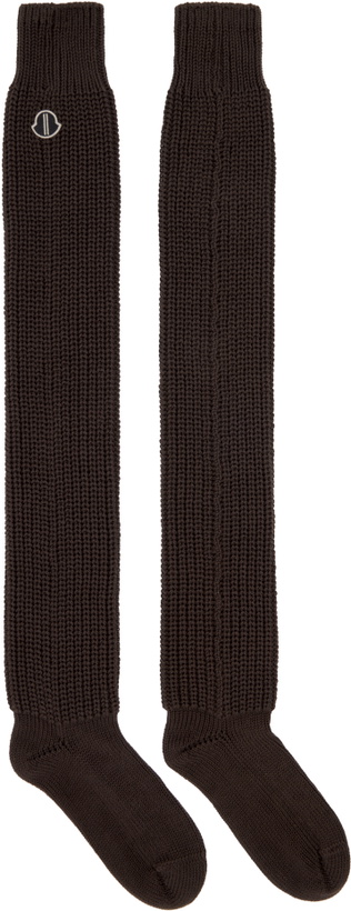 Photo: Rick Owens Moncler + Rick Owens Gray Hiking Socks