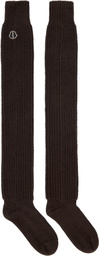 Rick Owens Moncler + Rick Owens Gray Hiking Socks
