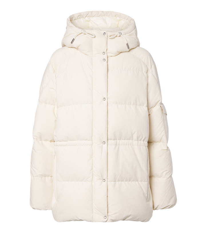 Photo: Moncler Himalaya hooded down jacket